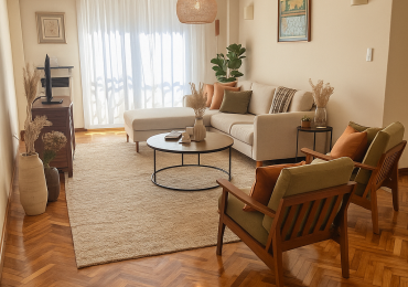 3 Amb con Dependencia y Cochera Al Frente en Villa Devoto! Impecable! Luminoso! Apto Profesional.